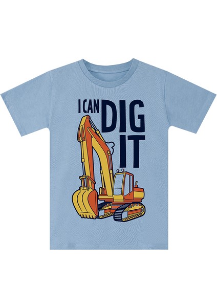Kepçe Işte Erkek Çocuk T-Shirt Şort Takım