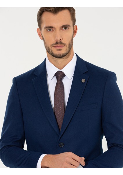 Erkek Açık Lacivert Slim Fit Takım Elbise 50260093-VR059 fiyatları