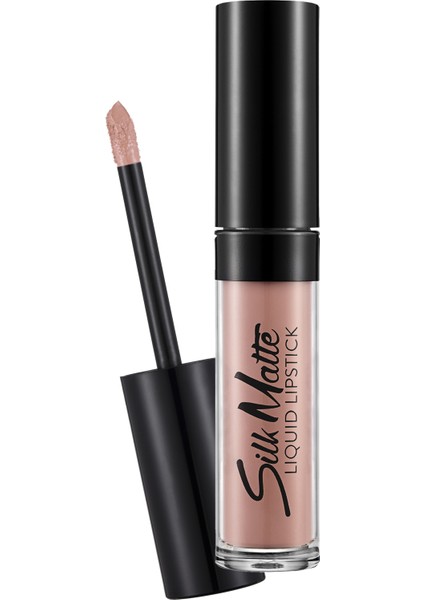Silk Matte Yüksek Pigmentli & Mat Bitişli Nemlendirici Likit Ruj