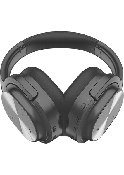 Hybrid Anc Kulak Üstü Bluetooth Kulaklık Siyah