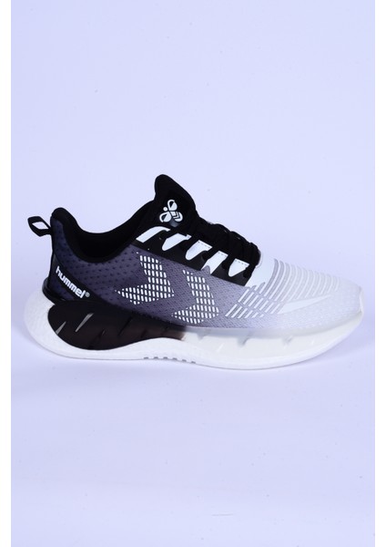 900483 Bolt Fileli Faylon Taban Renk Geçişli Esnek Rahat Taban Beyaz Günlük Erkek Spor Ayakkabı