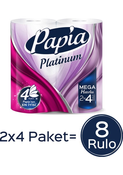 Platinum Jumbo Kağıt Havlu 8 Rulo