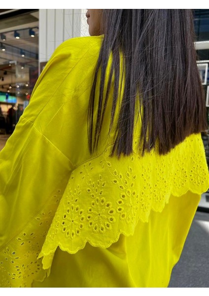 Fisto Detaylı Oversize Gömlek fırsatları
