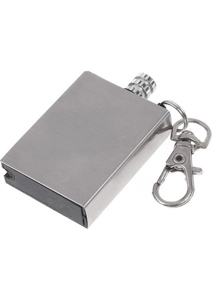 Metal Kibrit Zippo Benziniyle Çalışan Çakmak