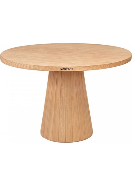 Floriano World Masa Meşe 120 Lik Cilasız Ham