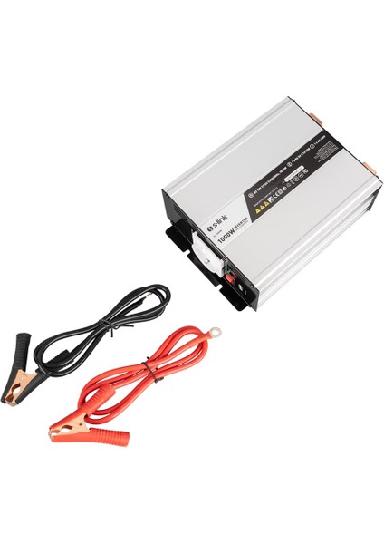 S-Link SL-1000 Watt 12 Volt 1000 Watt Inverter 12V-220V Çevirici  Dönüştürücü Inverter