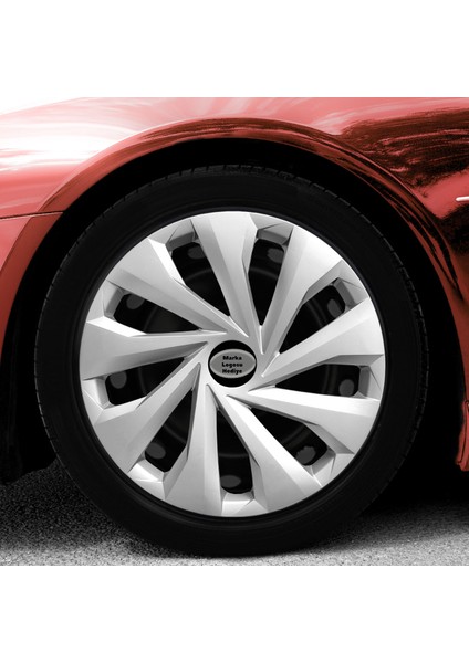 Opel Astra J 15 Inç Jant Kapağı Amblemli Gri 1 Adet 130