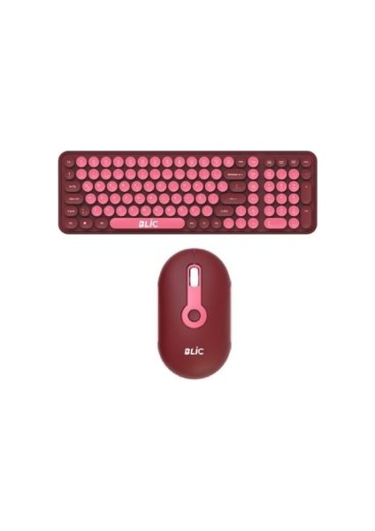 Bkb6 Ev Ofis Iş Yeri 2.4 Ghz Kablosuz Klavye Mouse Seti