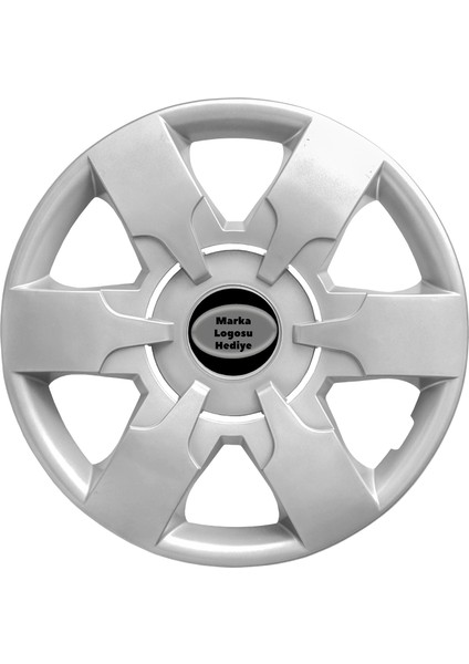 Toyota Corolla 16 Inç Jant Kapağı Amblemli Gri 1 Adet 156