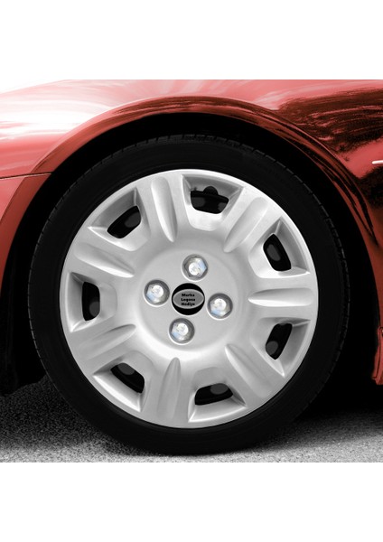 Fiat Albea 14 Inç Jant Kapağı Amblemli Gri 1 Adet 145 fiyatları