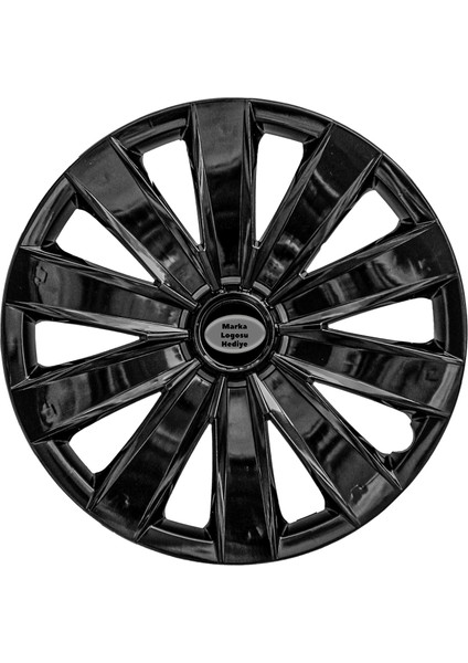 Renault Clio 5 16 Inç Jant Kapağı Amblemli Piano Black 1 Adet 213