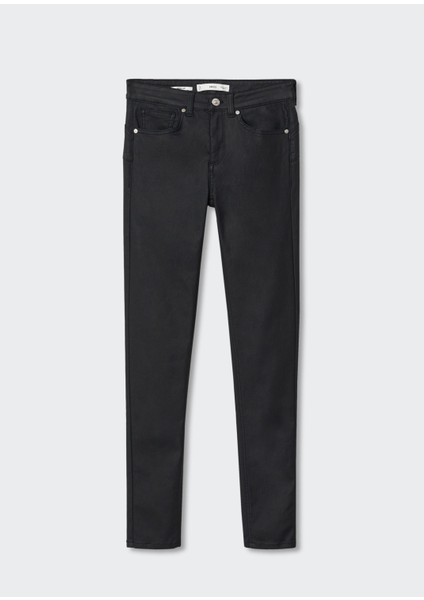 Dar push-up mumlu jean pantolon