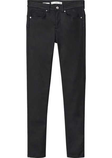 Dar push-up mumlu jean pantolon