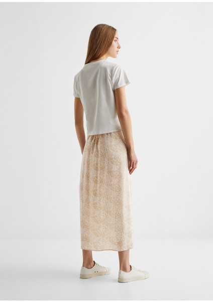 Düğmeli Midi Etek modelleri