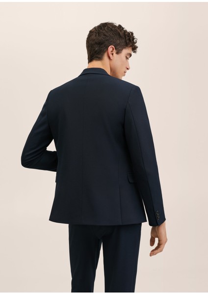 Slim Fit Takım Elbise Ceketi