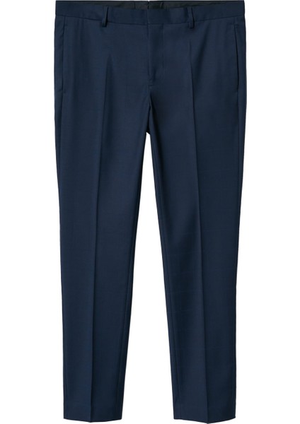 Man Süper Slim Fit Takım Elbise Pantolonu