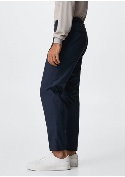 Man Pamuklu Chino Pantolon modelleri