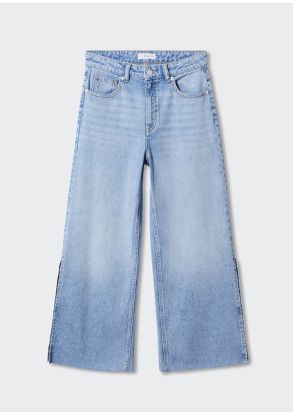 Delikli culotte jean pantolon fırsatları