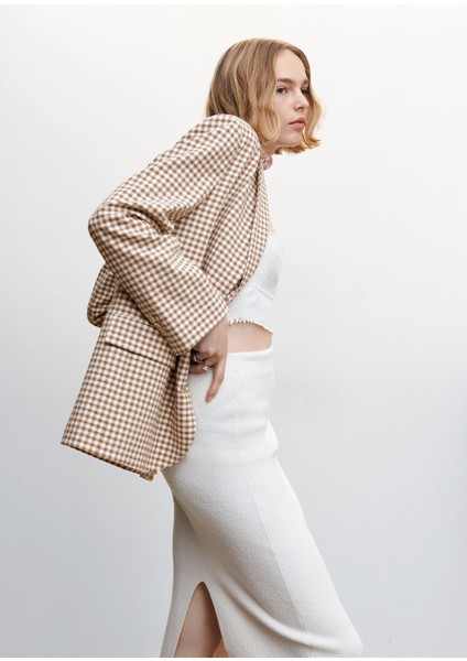 Gingham Blazer modelleri