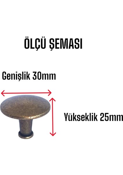 15 Adet Düz Düğme Antik Sarı Kulp Mobilya Çekmece Dolap Kapak Kulbu Metal Kulp Aksesuarları Vidalı modelleri