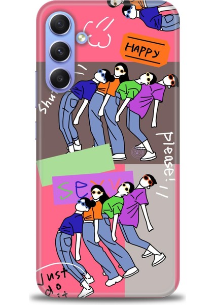 Samsung Galaxy M34 5g Kılıf Hd Kalite Baskılı Kılıf / Kapak - x (84)