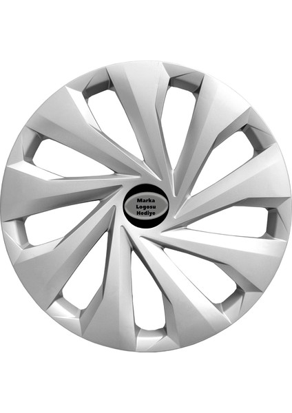 Ford Courier 15 Inç Jant Kapağı Amblemli Gri 1 Adet 130