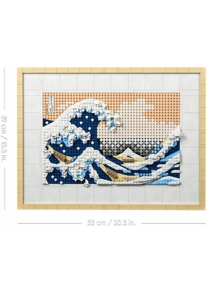 LISINYA193 31208 Parçalı Setler Hokusai – Büyük Dalga 1810 Parça +18 Yaş Alithestereo