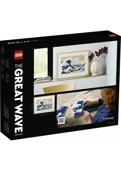 LISINYA193 31208 Parçalı Setler Hokusai – Büyük Dalga 1810 Parça +18 Yaş Alithestereo
