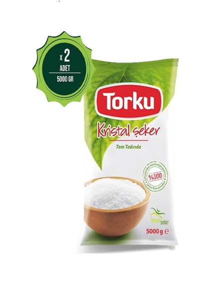 Toz Şeker 5 kg x 2 Adet