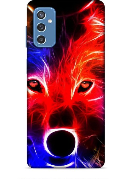 Samsung Galaxy M52 Kılıf Caliburn 16 Kurt Colorful Hediyelik Kılıf