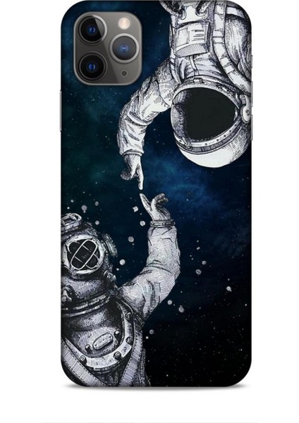 Apple iPhone 11 Pro Max Kılıf Caliburn 5 Kozmonot Koruma Kılıfı