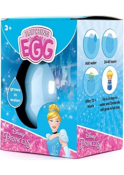 Alithestereo LISINYA193 Nessiworld Hatching Egg Disney Princess Suda Büyüyen Figür Alithestereo