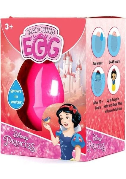 Alithestereo LISINYA193 Nessiworld Hatching Egg Disney Princess Suda Büyüyen Figür Alithestereo