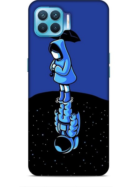 Oppo Reno 4 Lite Kılıf Caliburn 6 Hayaller Koruyucu Kapak