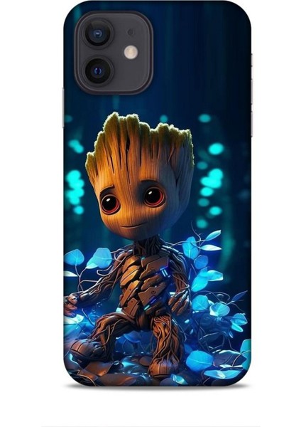Apple iPhone 12 Kılıf Caliburn 26 Bebek Groot Soft Kapak