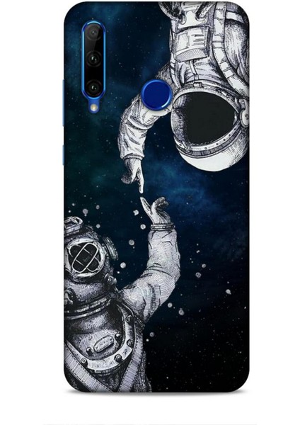 Honor 20 Lite Kılıf Caliburn 5 Kozmonot Koruma Kılıfı