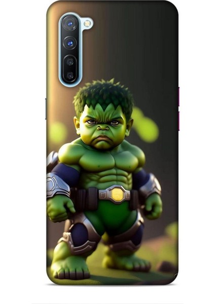 Oppo Reno 3 Kılıf Caliburn 24 Hulk Bebek Darbe Emici Kılıf