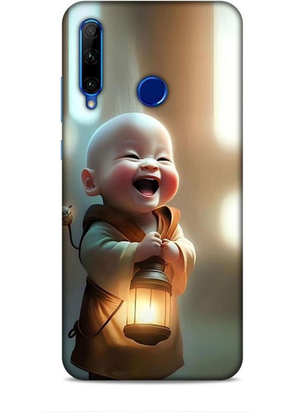 Honor 20 Lite Kılıf Caliburn 27 Asya Bebek Lazer Kesim Silikon