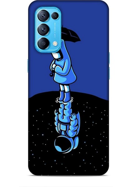 Oppo Reno 5 Kılıf Caliburn 6 Hayaller Koruyucu Kapak