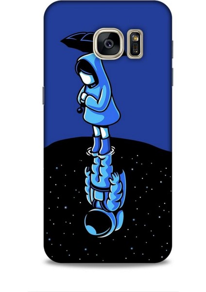 Samsung Galaxy S7 Kılıf Caliburn 6 Hayaller Koruyucu Kapak