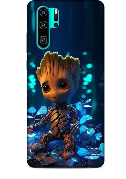 Huawei P30 Pro Kılıf Caliburn 26 Bebek Groot Soft Kapak