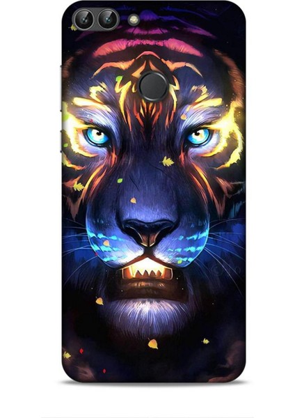 Huawei P Smart S 2020 Kılıf Caliburn 12 Aslan Colorful Tasarım Kılıf