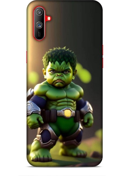Realme C3 Kılıf Caliburn 24 Hulk Bebek Darbe Emici Kılıf