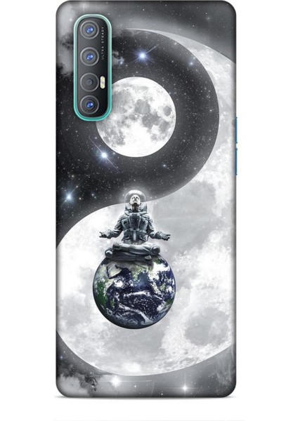 Oppo Reno 3 Pro Kılıf Caliburn 3 Ayda Reiki Arka Kapak