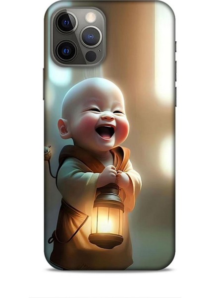 Apple iPhone 12 Pro Kılıf Caliburn 27 Asya Bebek Lazer Kesim Silikon