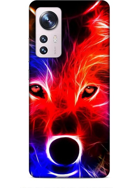 Xiaomi 13 Lite Kılıf Caliburn 16 Kurt Colorful Hediyelik Kılıf