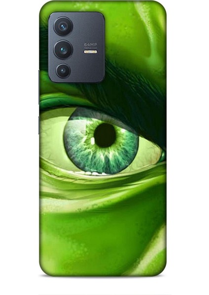 Vivo V23 5g Kılıf Caliburn 29 Hulk Göz Makro Leke Tutmaz Kapak