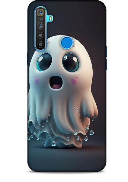 Realme 5i Kılıf Caliburn 28 Sevimli Hayalet Iz Bırakmayan Kılıf
