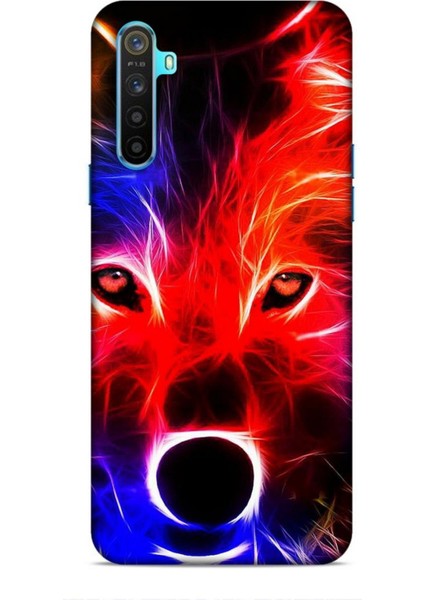 Realme 6i Kılıf Caliburn 16 Kurt Colorful Hediyelik Kılıf