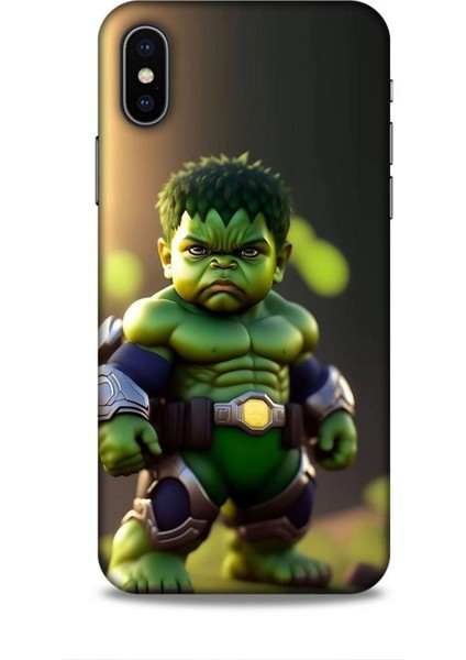 Apple iPhone x Kılıf Caliburn 24 Hulk Bebek Darbe Emici Kılıf